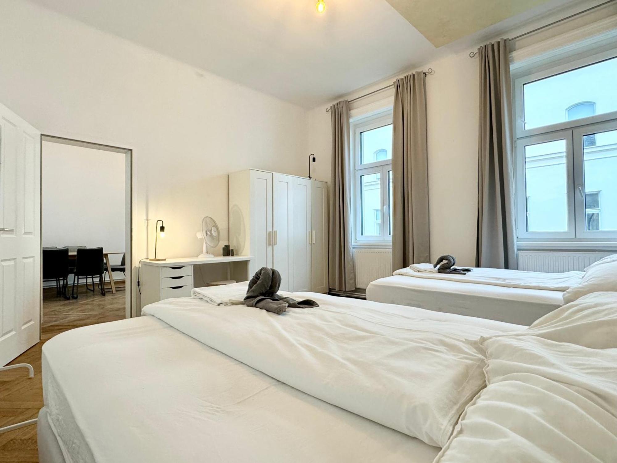 Luxury Apartment At Famous Vienna Kutschkermarkt Buitenkant foto